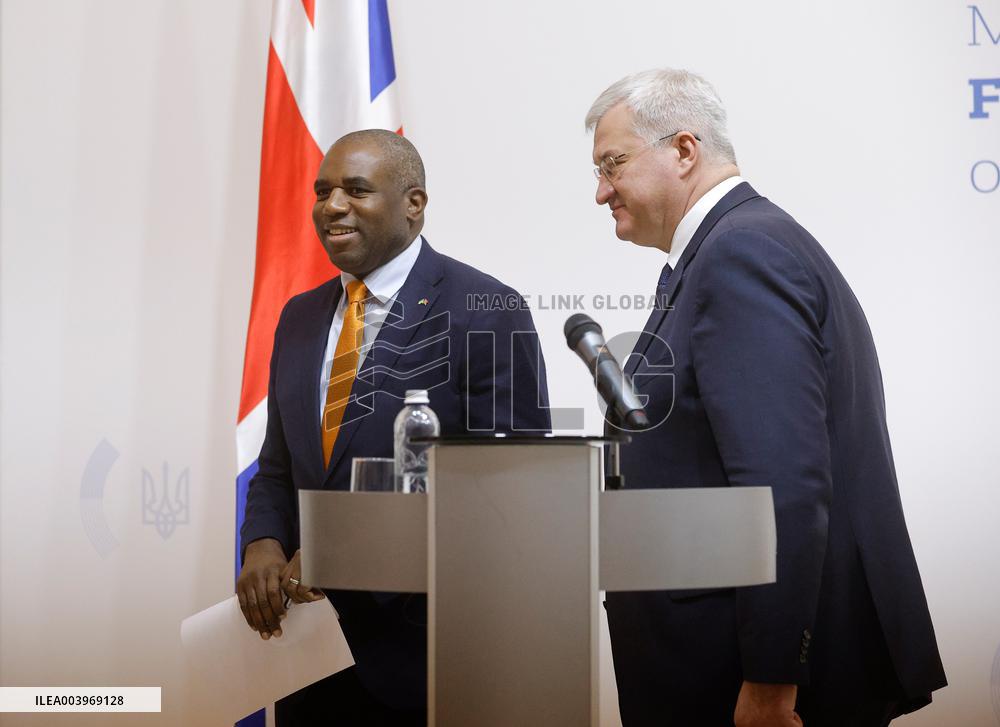 Press conference by Andrii Sybiha and David Lammy