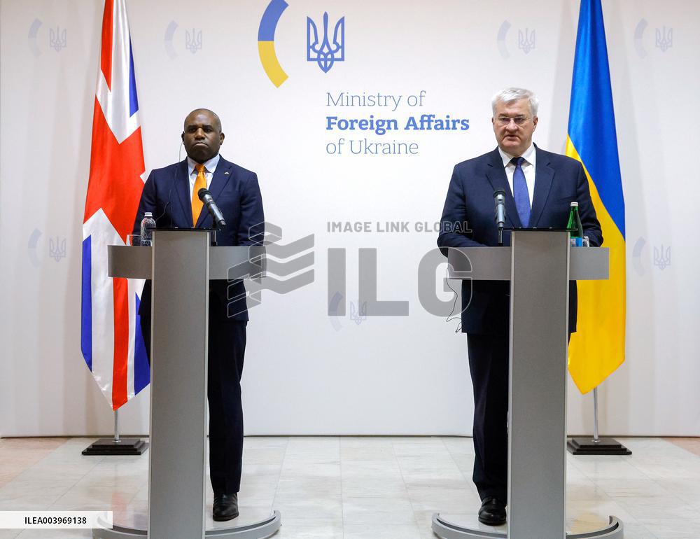 Press conference by Andrii Sybiha and David Lammy