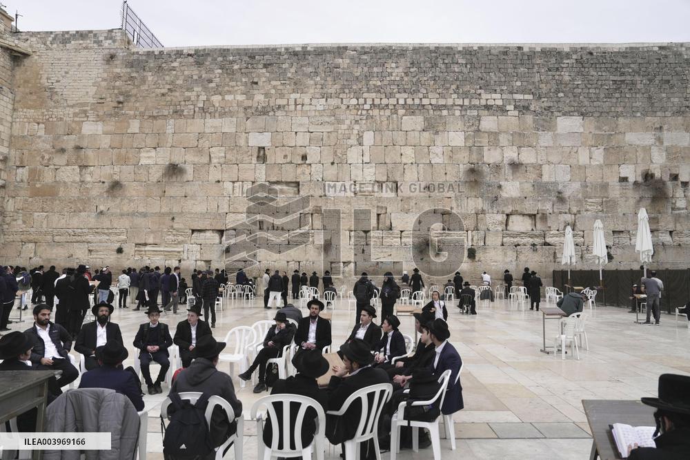 The Western Wall in Jerusalem