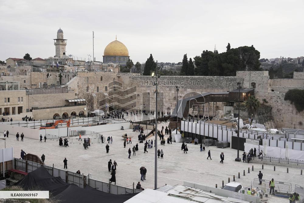 The Western Wall in Jerusalem