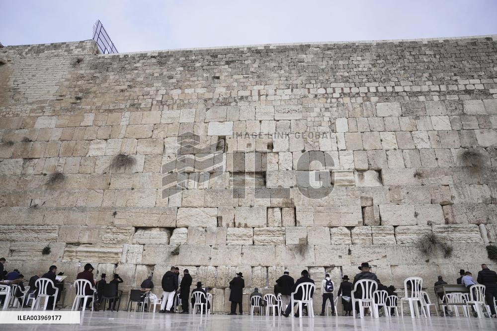 The Western Wall in Jerusalem