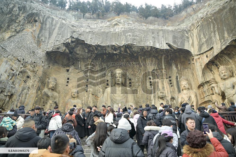 Longmen Grottoes in Luoyang