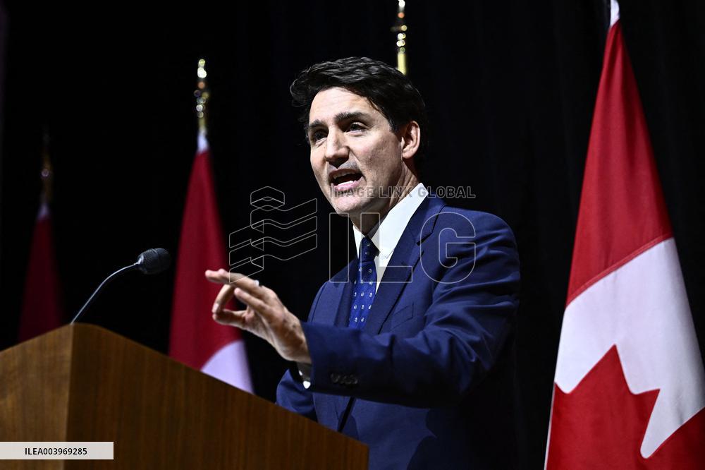 Justin Trudeau Delivers Remarks At The Black History Month Reception - Gatineau