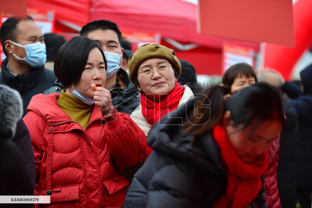 Job Fair in Fuyang