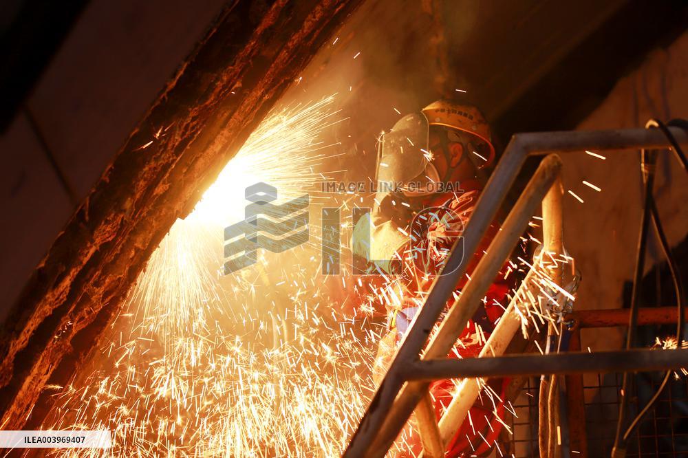 Longwan Yangtze River Tunnel in Wuhu