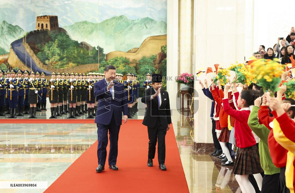 Xi Jinping Meets Sultan of Brunei - Beijing