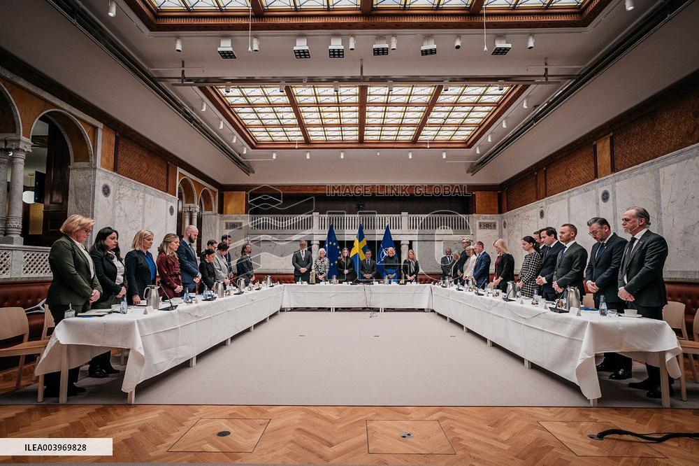 SWEDEN MINUTE OF SILENCE GOVERNMENT