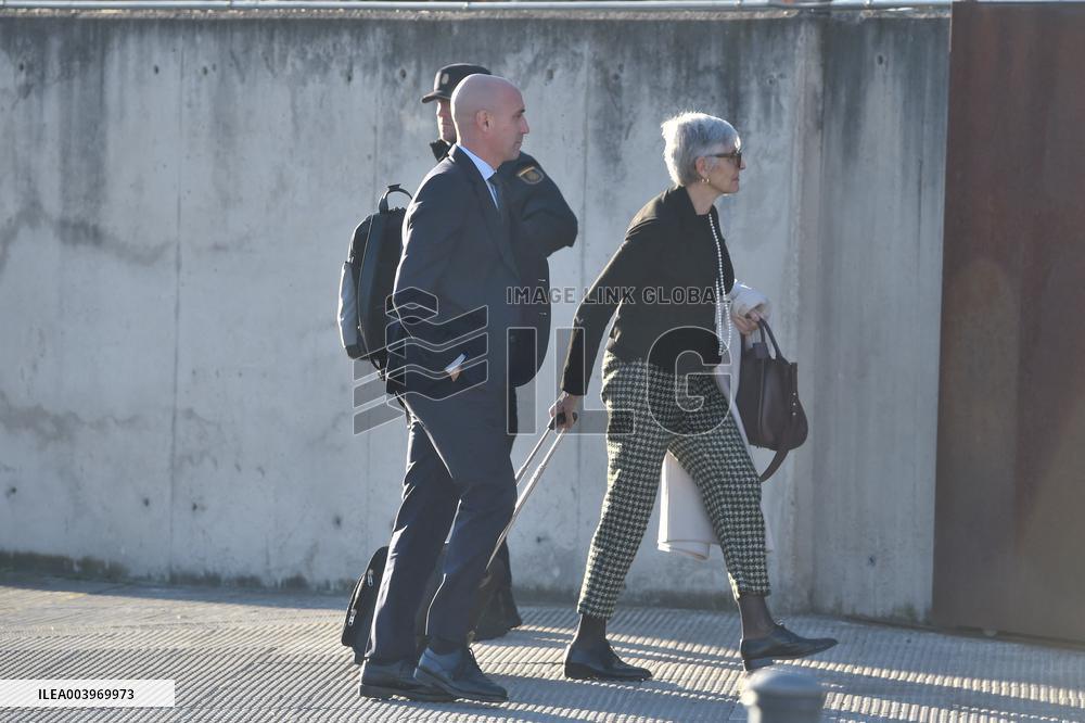 Trial Against Rubiales Continues at The National Court - Madrid