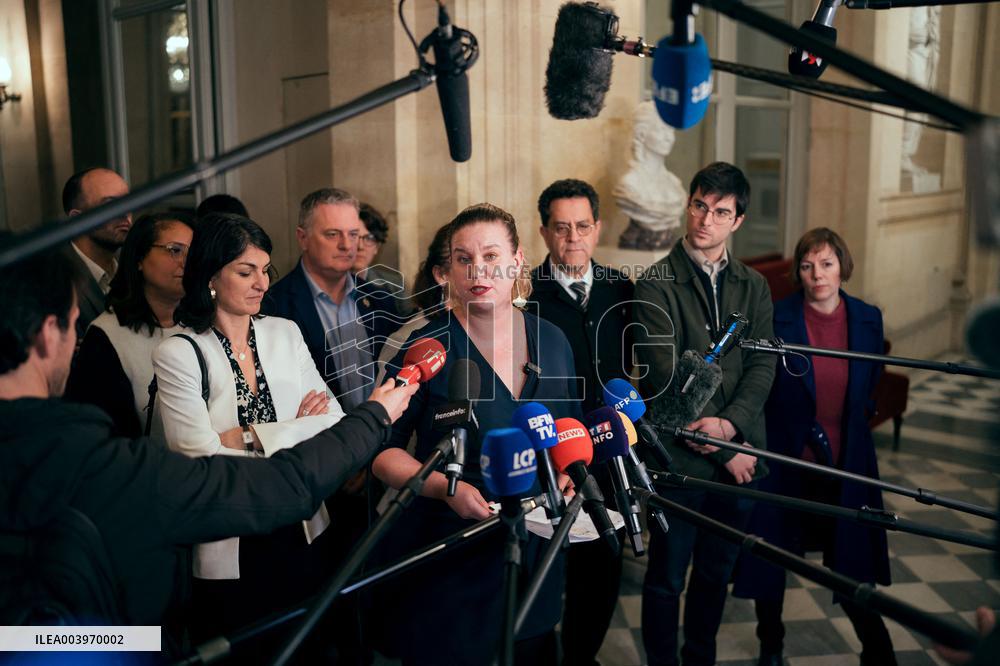 No-confidence motion against the 49.3 of prime minister - Paris AJ