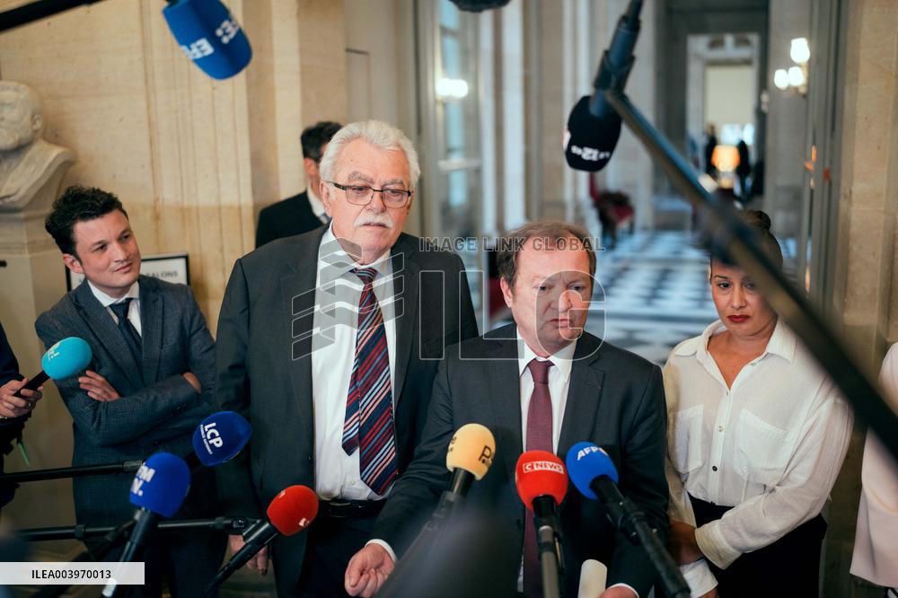 No-confidence motion against the 49.3 of prime minister - Paris AJ