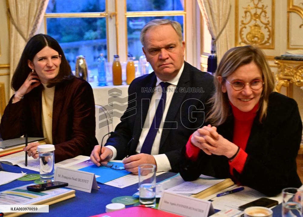 Interministerial Committee Meeting On AI - Paris