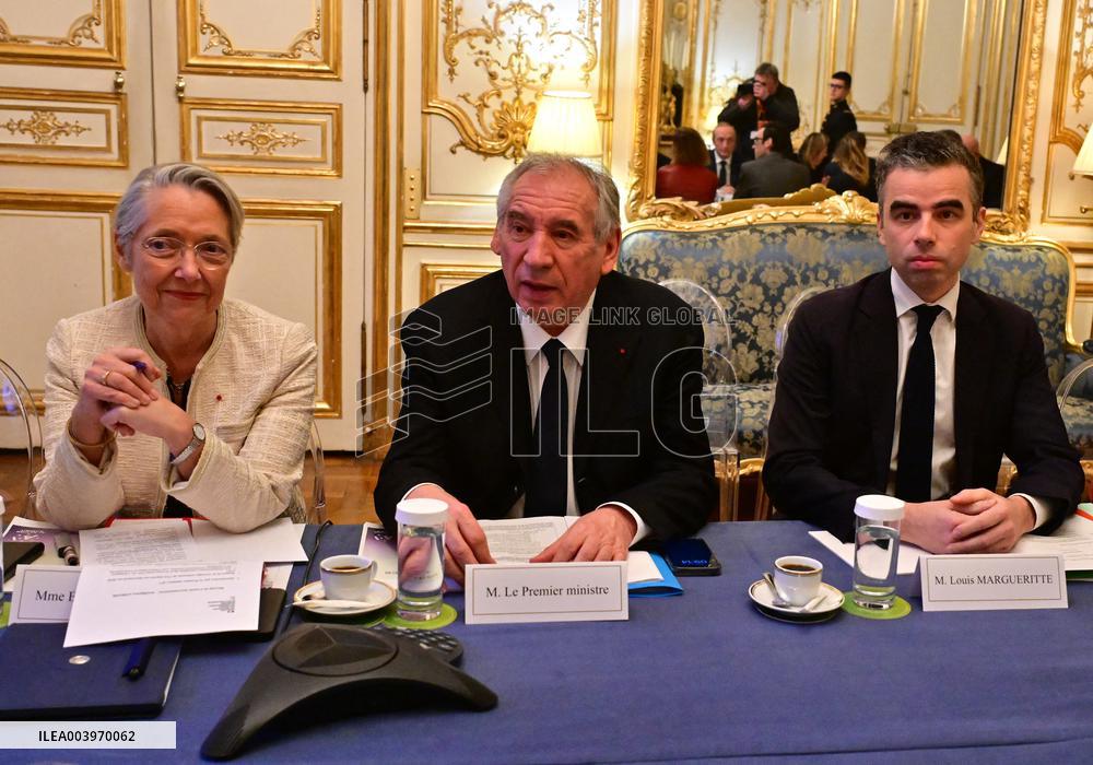 Interministerial Committee Meeting On AI - Paris