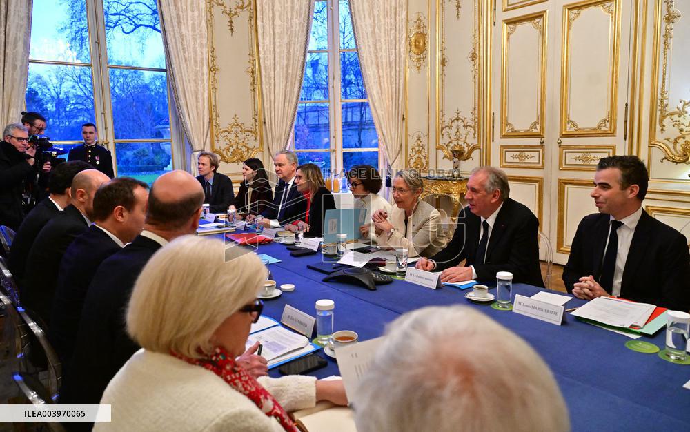 Interministerial Committee Meeting On AI - Paris