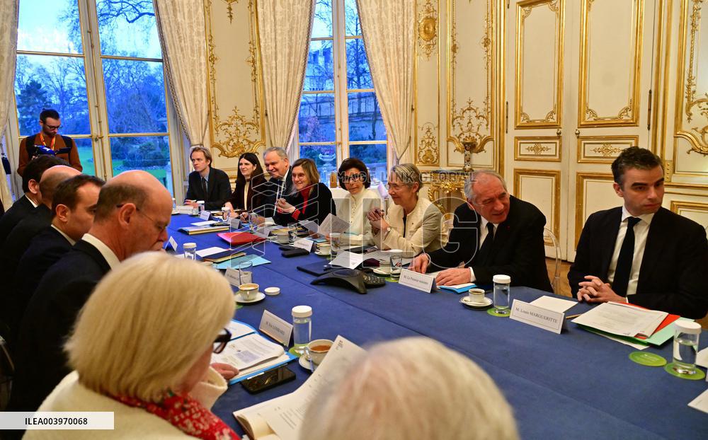 Interministerial Committee Meeting On AI - Paris