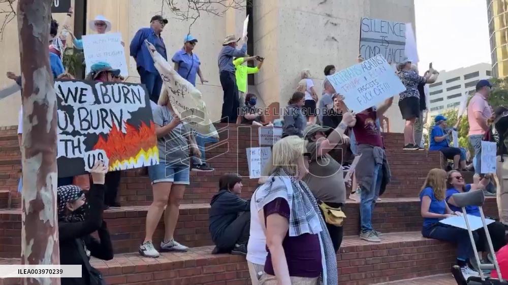 US: 50501 Movement Sparks Nationwide Protests Against Trump’s Policies 5