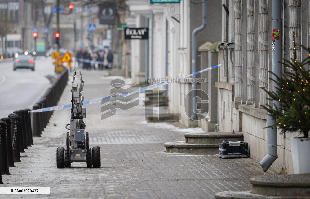 Possible bomb in central Tallinn