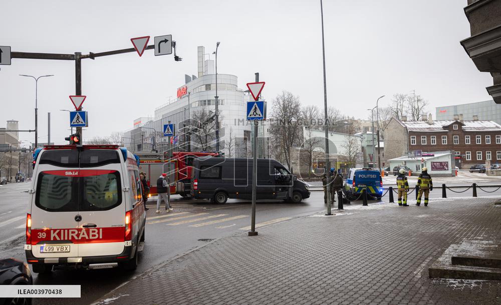 Possible bomb in central Tallinn