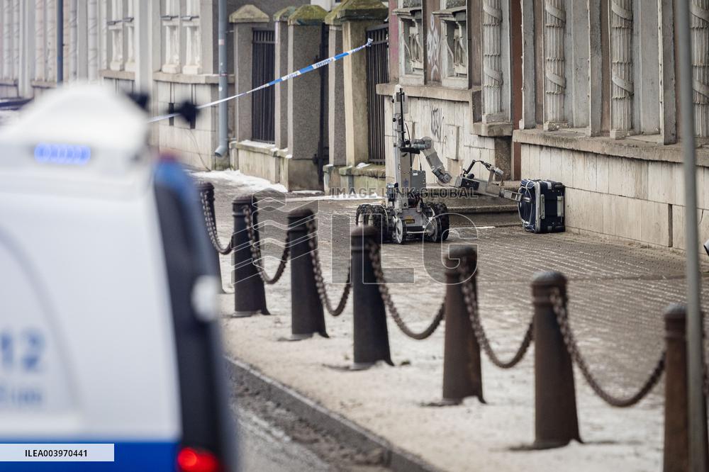 Possible bomb in central Tallinn