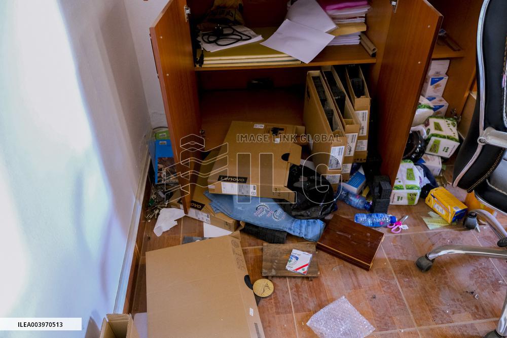 Israeli 6828 Bislach Battalion Vandalized An Elementary School - Lebanon