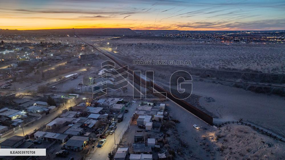 Border Between Mexico and The United States