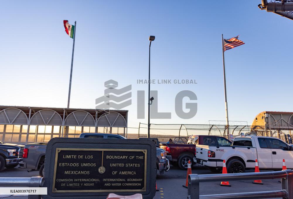 Border Between Mexico and The United States