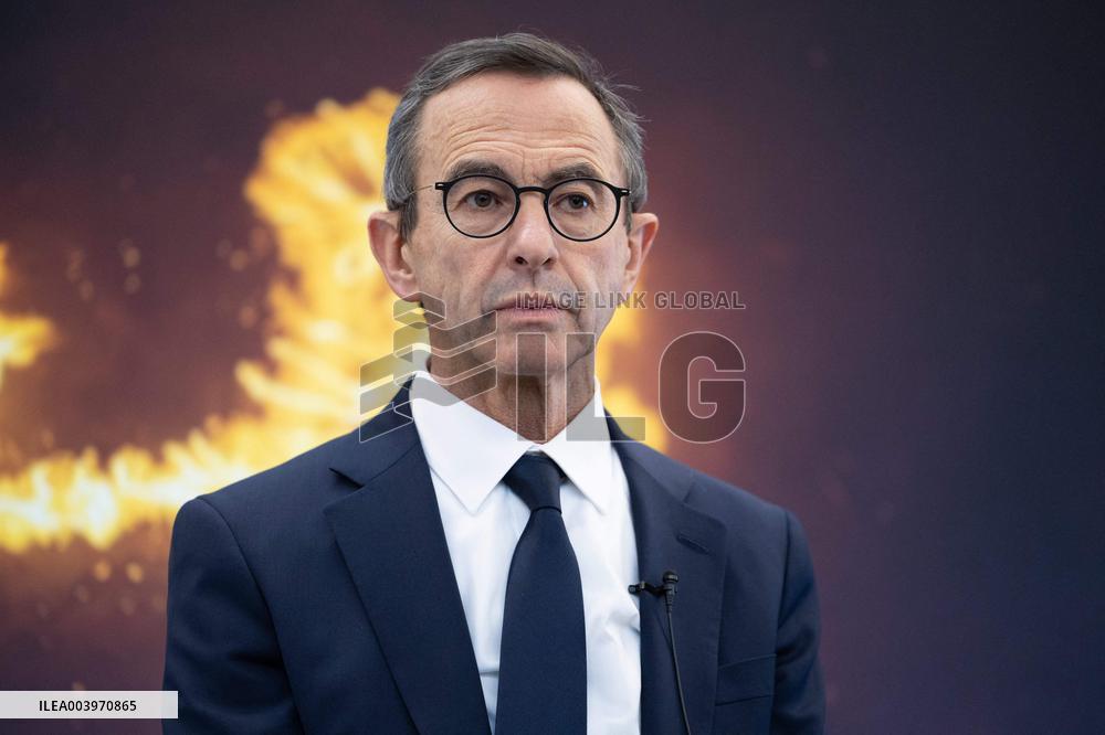 Bruno Retailleau gives a press conference to present a campaign against narcobanditism - Paris RL