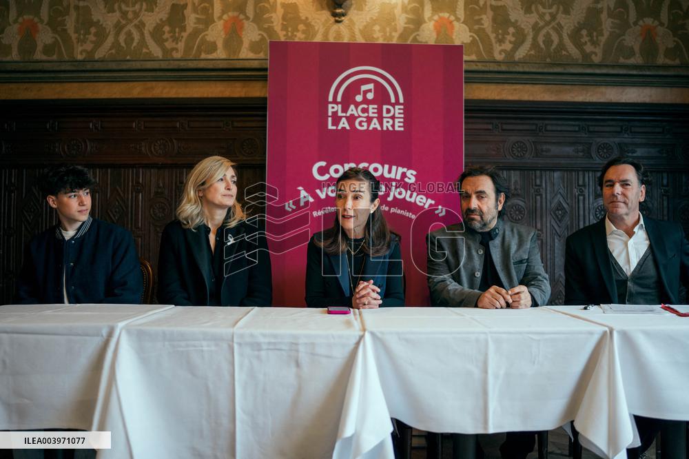 Launch of the national piano competition "It's up to you to play" - Paris AJ