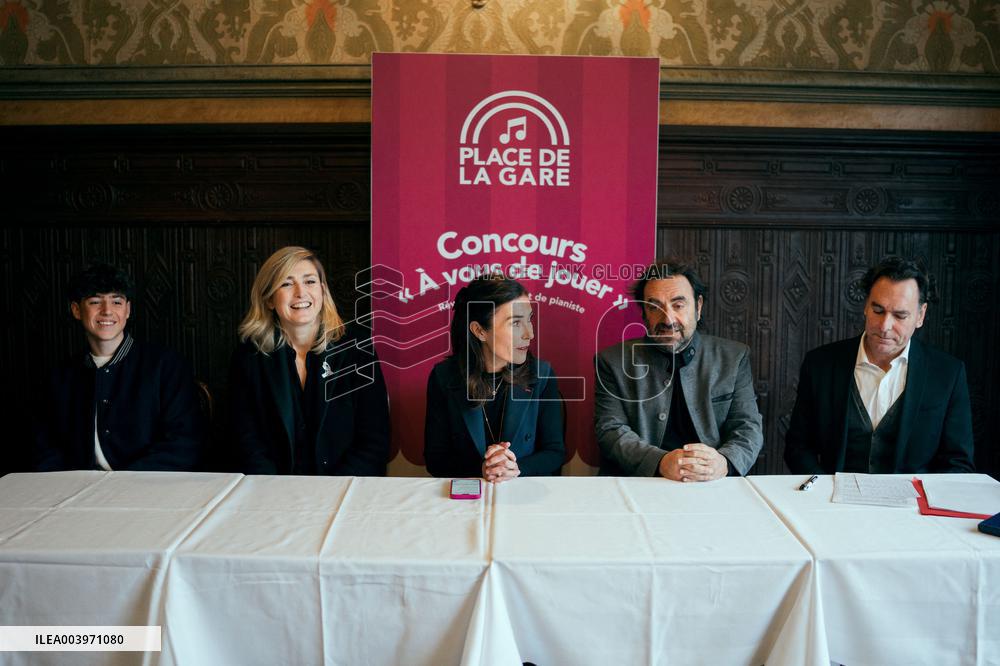 Launch of the national piano competition "It's up to you to play" - Paris AJ