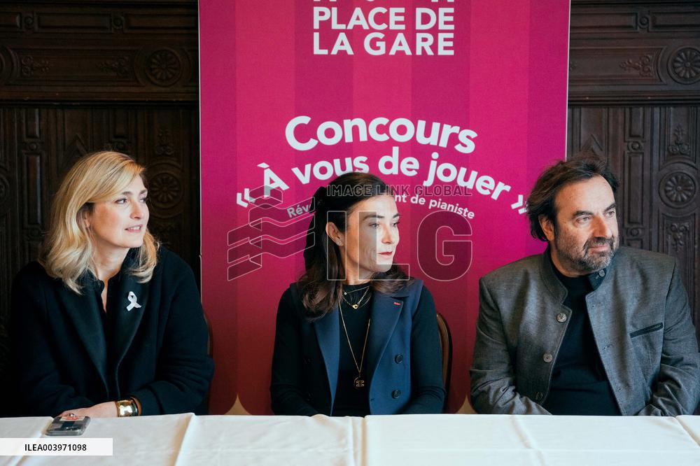 Launch of the national piano competition "It's up to you to play" - Paris AJ