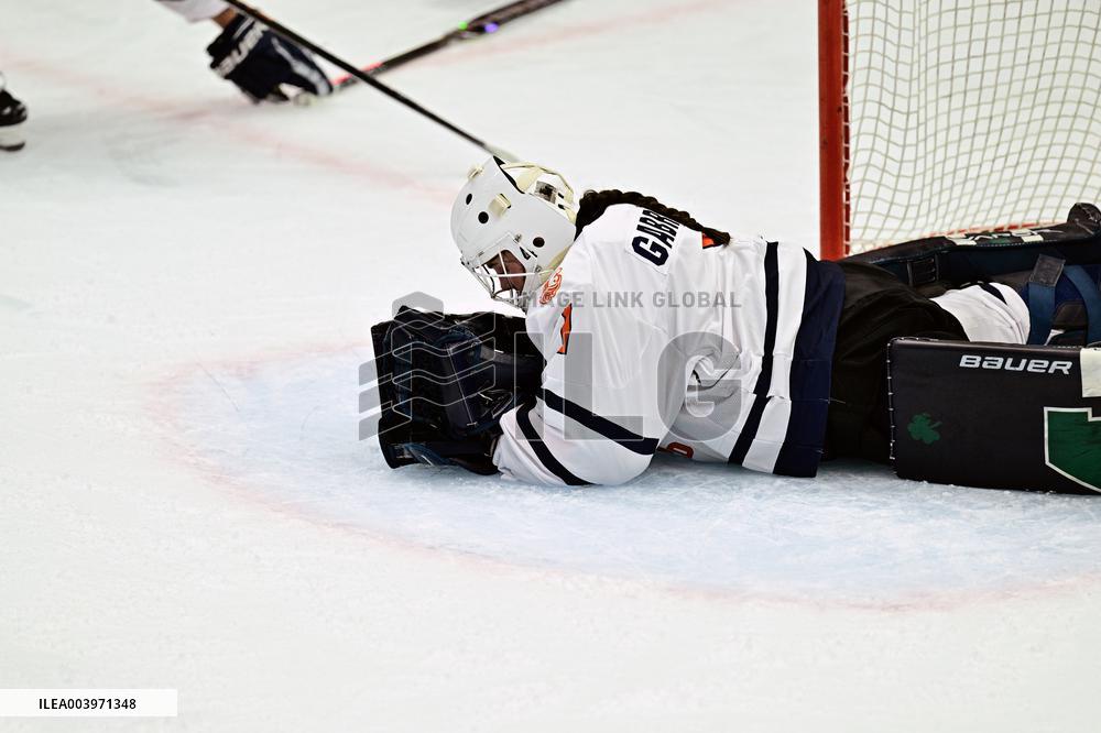OLYMPIC QUALIFICATIONS ICE HOCKEY DENMARK - NETHERLANDS