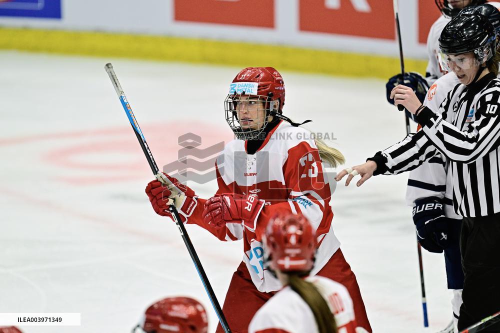 OLYMPIC QUALIFICATIONS ICE HOCKEY DENMARK - NETHERLANDS