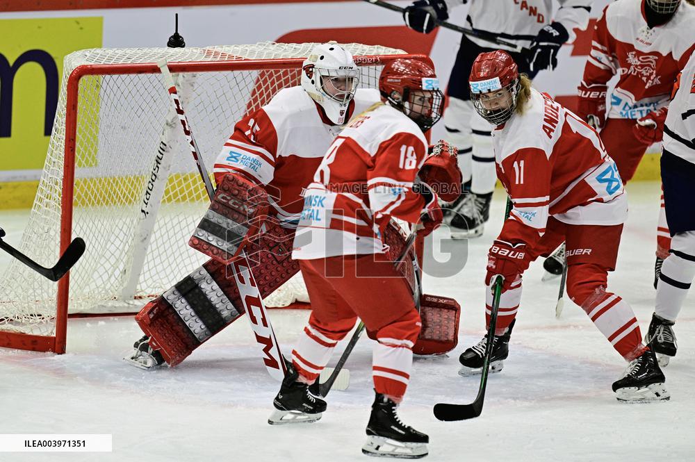OLYMPIC QUALIFICATIONS ICE HOCKEY DENMARK - NETHERLANDS