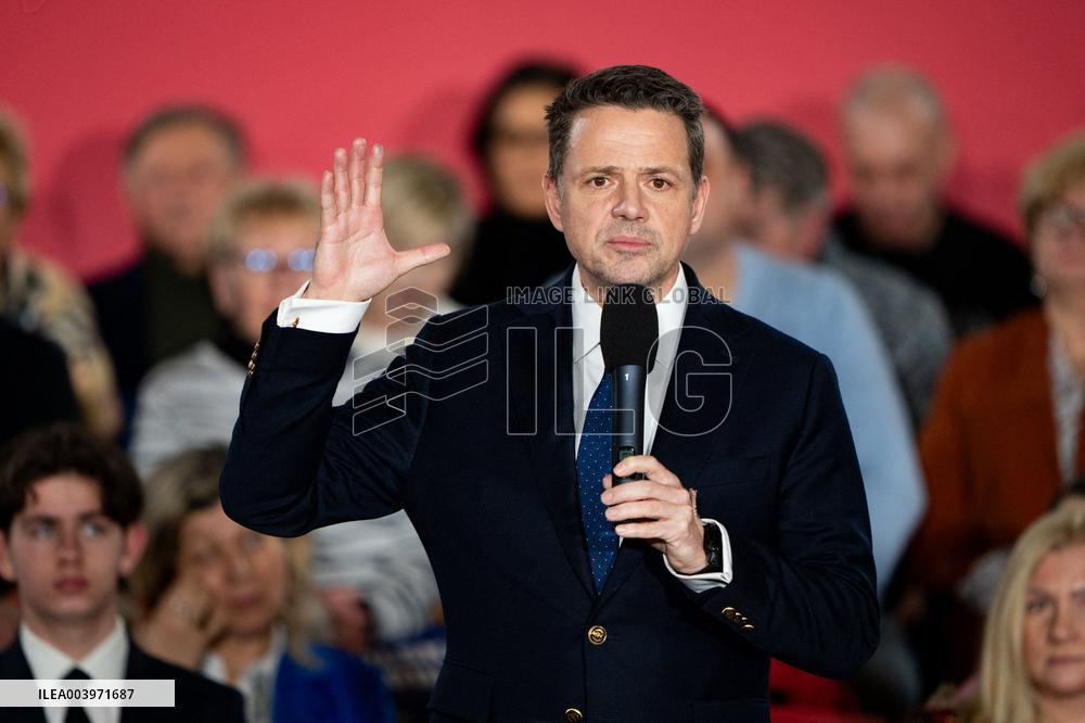 Presidential Candidate Rafal Trzaskowski Campaign Rally - Poland