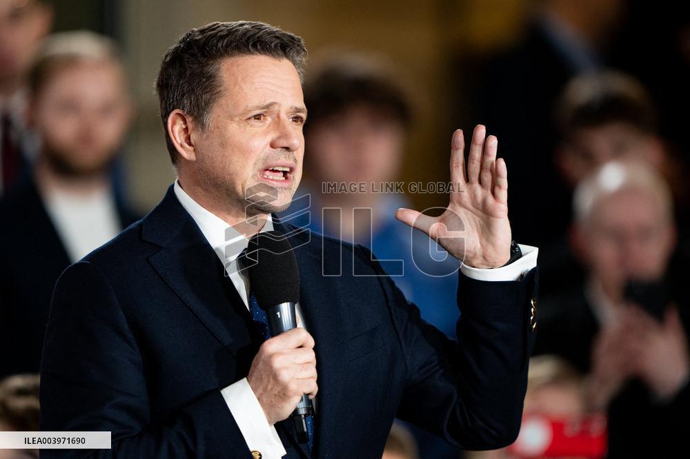 Presidential Candidate Rafal Trzaskowski Campaign Rally - Poland