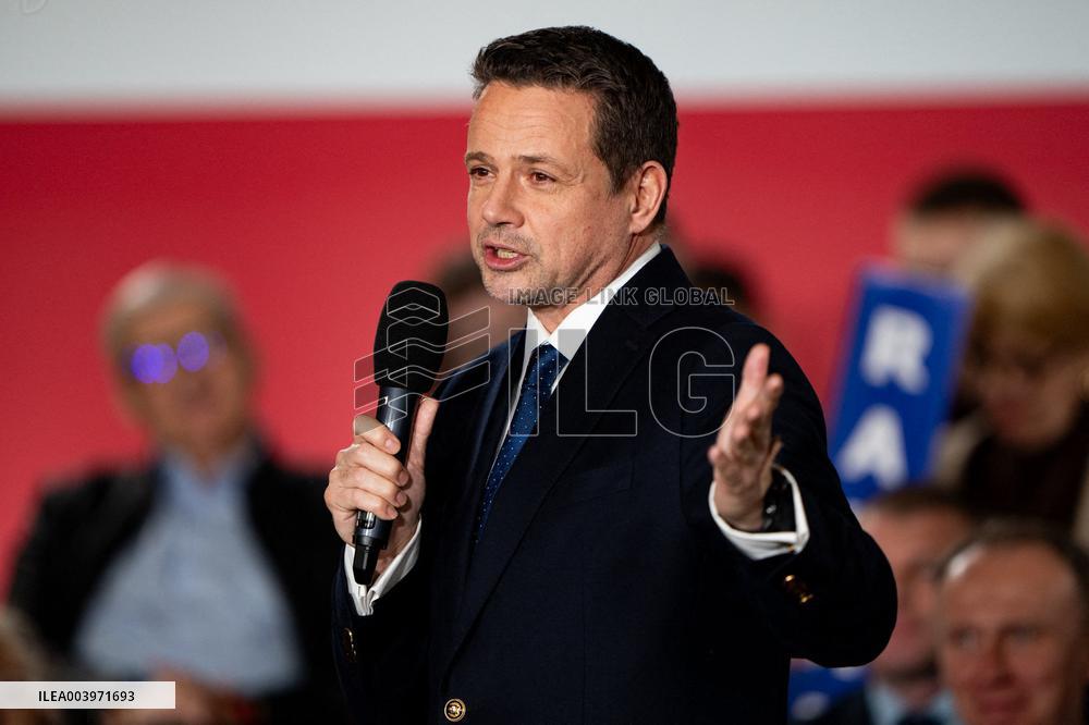 Presidential Candidate Rafal Trzaskowski Campaign Rally - Poland