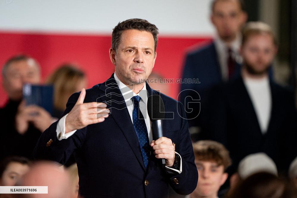 Presidential Candidate Rafal Trzaskowski Campaign Rally - Poland