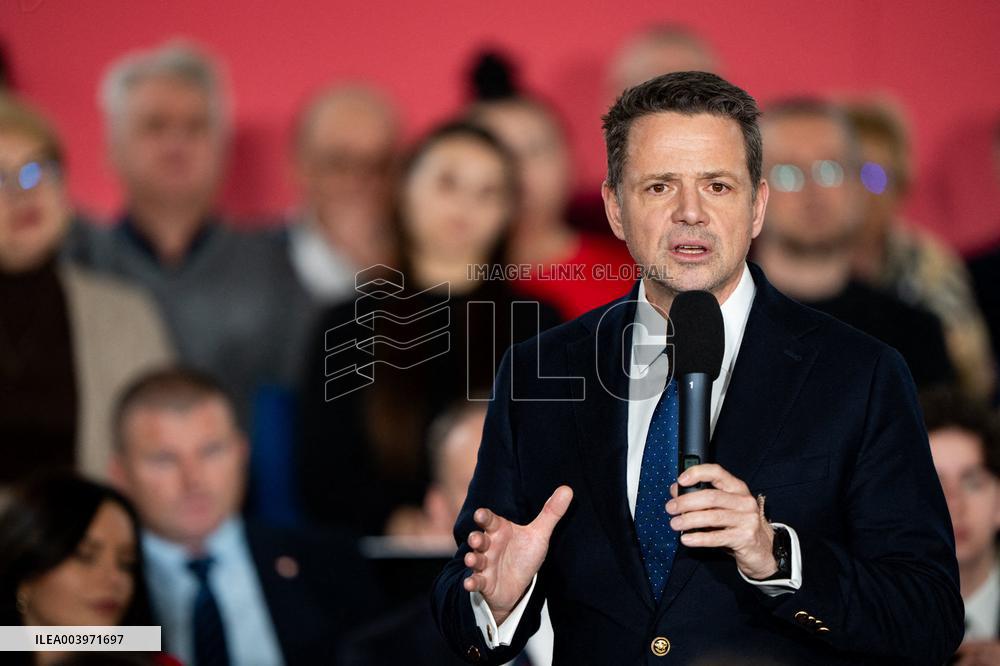 Presidential Candidate Rafal Trzaskowski Campaign Rally - Poland