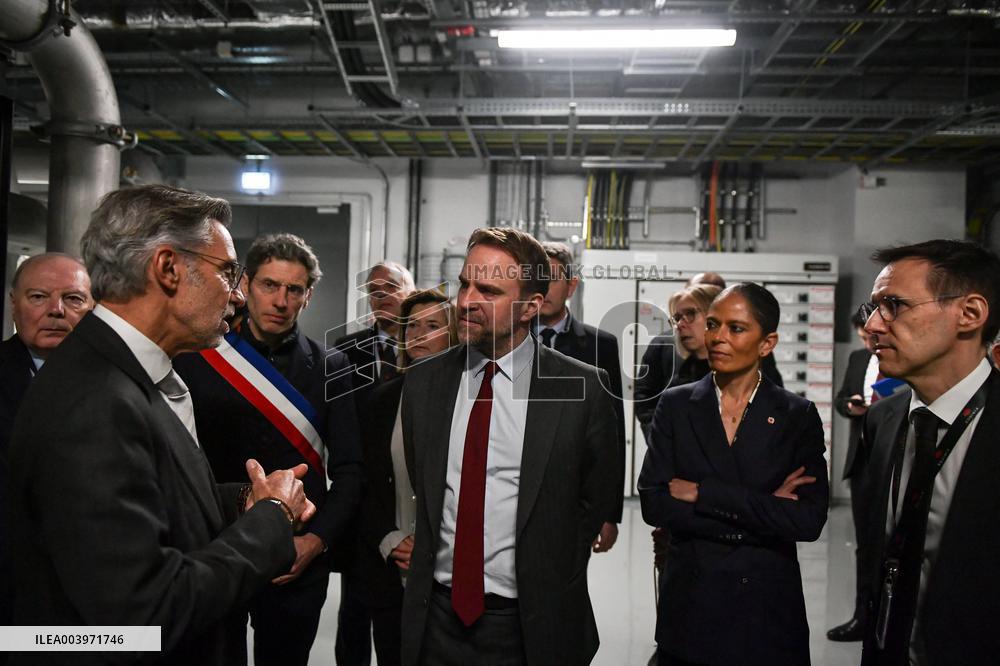 Inauguration of Equinix 13th French data centre in Meudon - FA