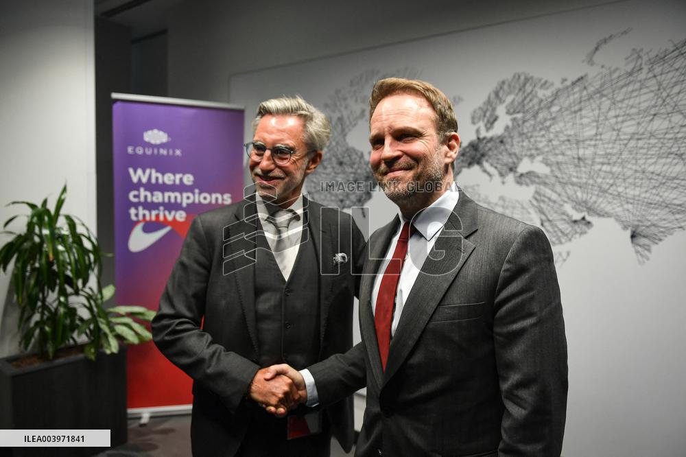 Inauguration of Equinix 13th French data centre in Meudon - FA