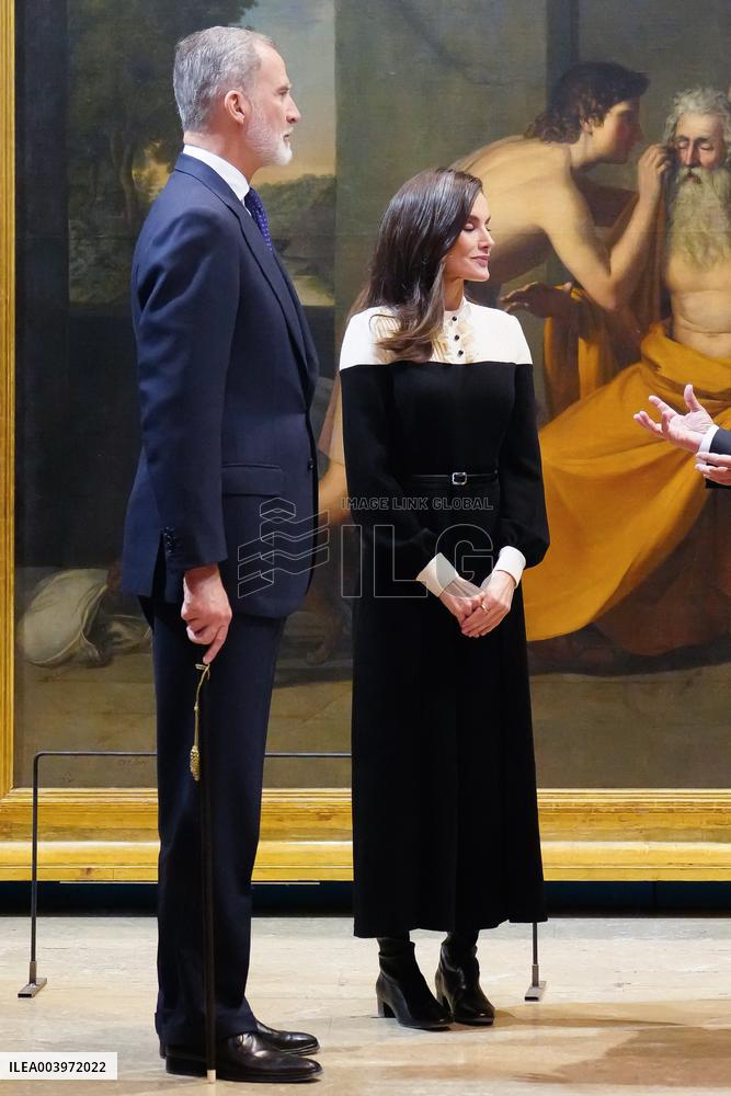 Royals Visit Caravacas de la Cruz - Spain