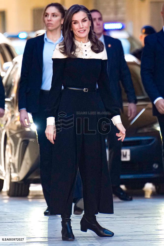 Royals Visit Caravacas de la Cruz - Spain