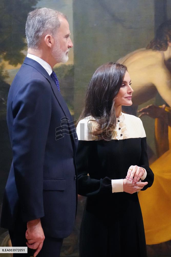 Royals Visit Caravacas de la Cruz - Spain