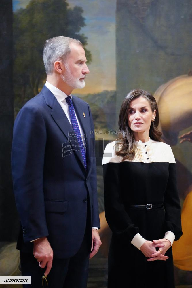 Royals Visit Caravacas de la Cruz - Spain