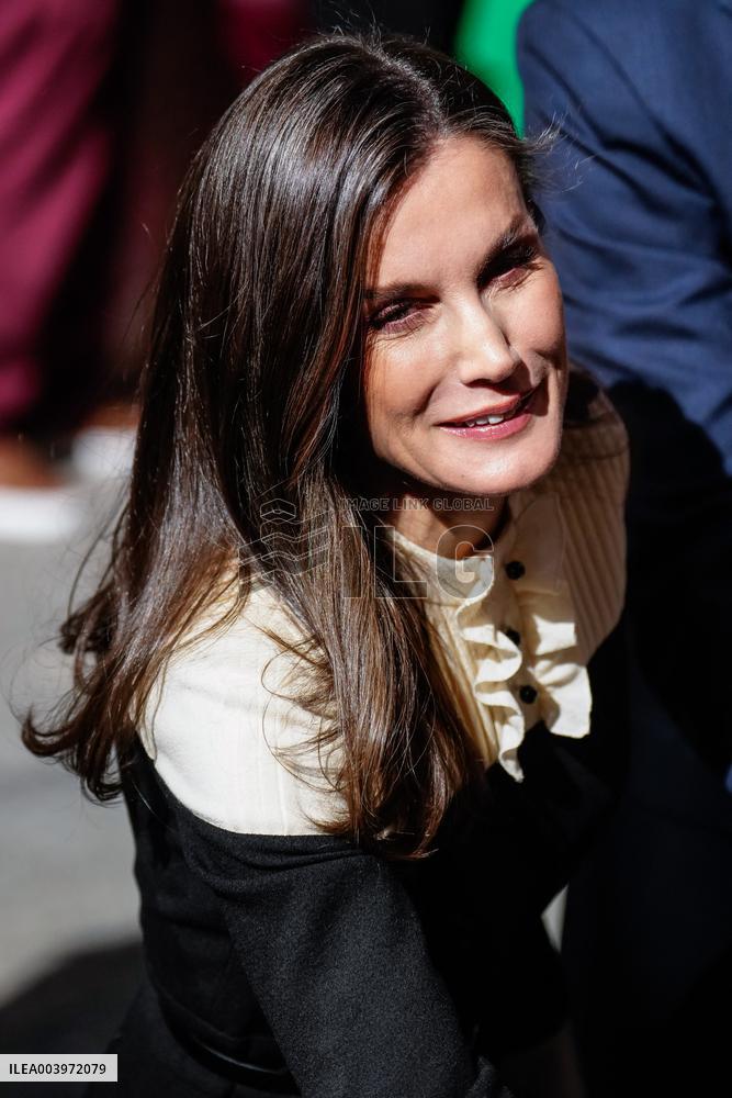 Royals Visit Caravacas de la Cruz - Spain