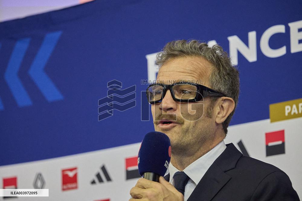 Fabien Galthie Press Conference - Marcoussis