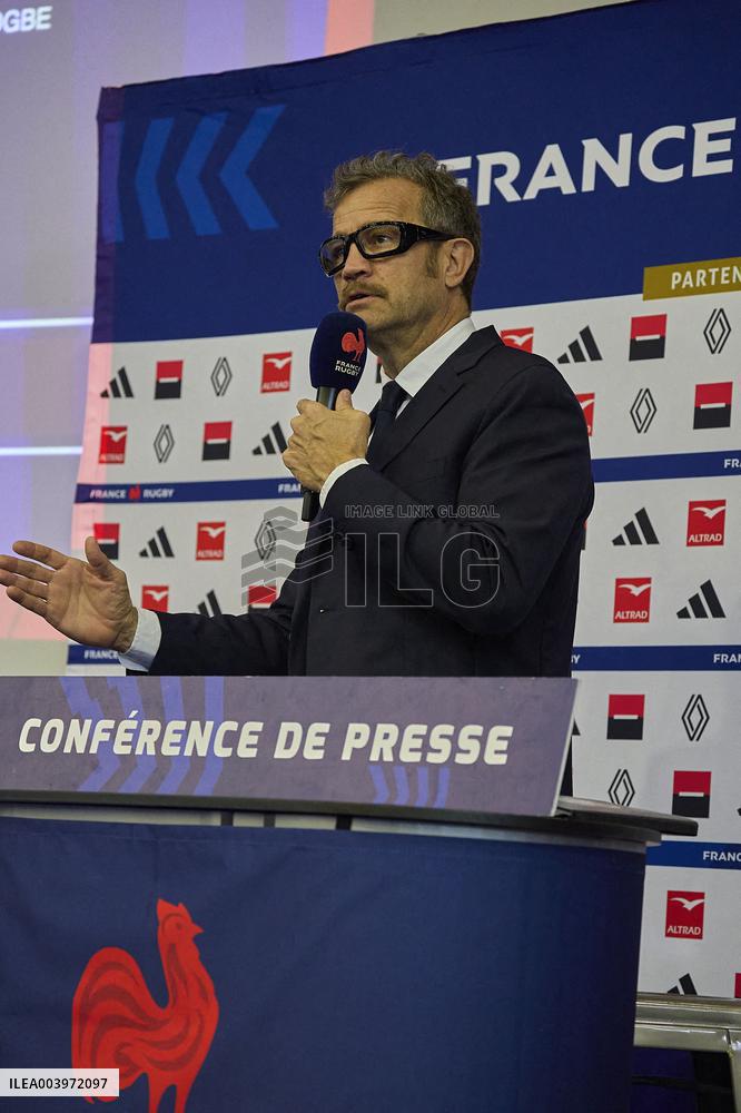 Fabien Galthie Press Conference - Marcoussis