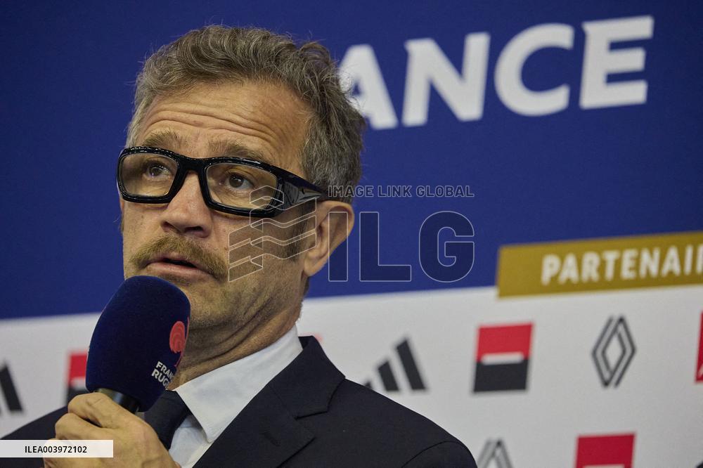 Fabien Galthie Press Conference - Marcoussis