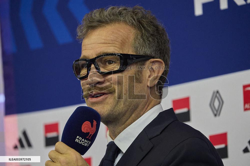 Fabien Galthie Press Conference - Marcoussis