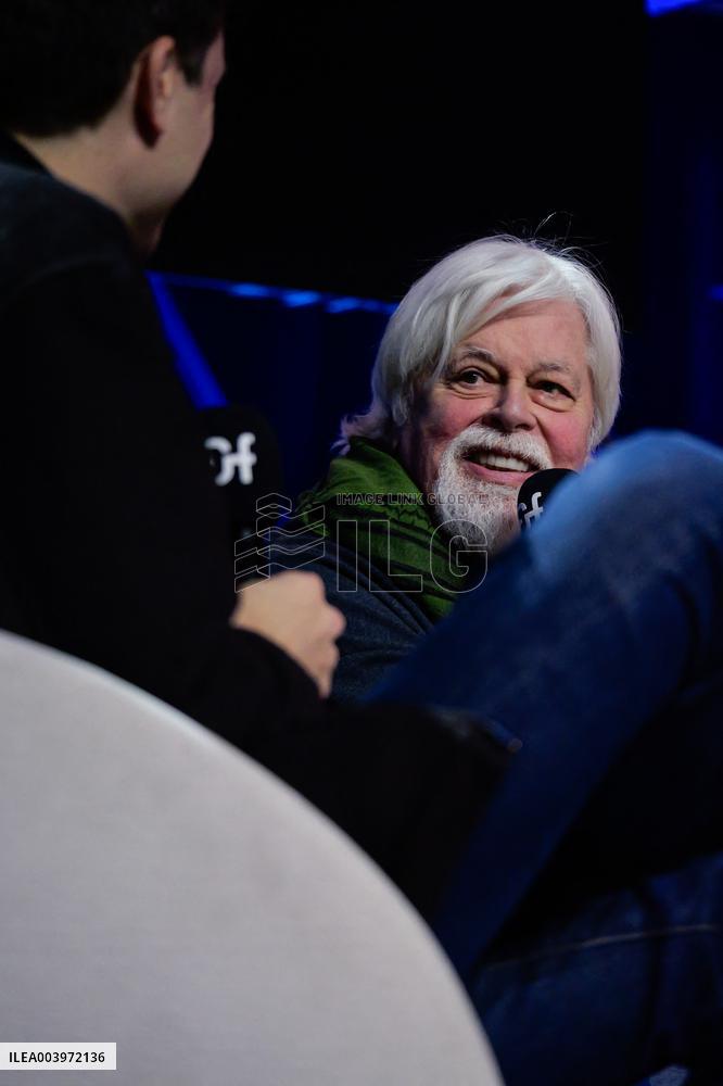 Paul Watson At the Tech Festival Tech&Fest - Grenoble
