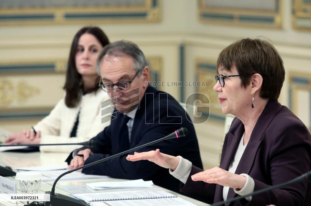 Ukrainian President meets EBRD President in Kyiv